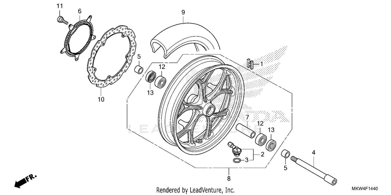 FRONT WHEEL