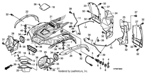 Front Fender Schematic
