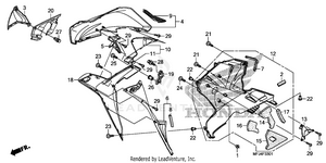 Lower Cowl (r.) (1) Schematic