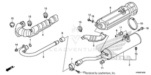Exhaust Muffler Schematic