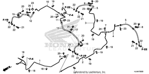 Brake Pipe (1) Schematic