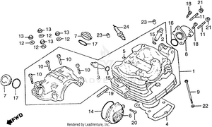 Cylinder Head Schematic