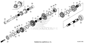 Final Drive Shaft Schematic