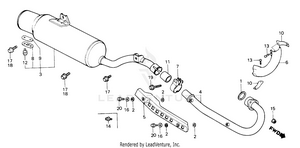 Exhaust Muffler Schematic