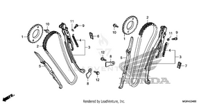 Cam Chain@tensioner Schematic