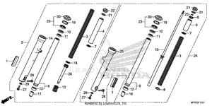Front Fork (2) Schematic
