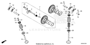 Camshaft@valve Schematic