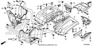 Rear Fender Schematic