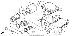 Air Cleaner Schematic