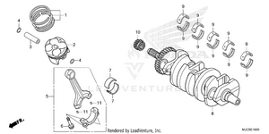 Crankshaft@piston Schematic