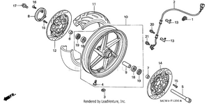 Front Wheel Schematic