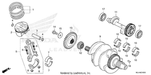 Crankshaft@piston Schematic