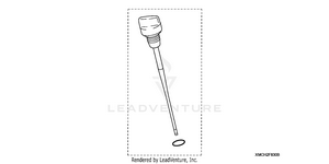 Billet Dipstick (chrome) Schematic