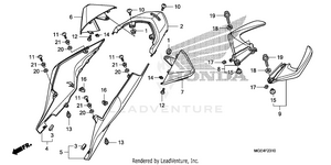 Rear Cowl Schematic