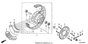 Rear Wheel Schematic