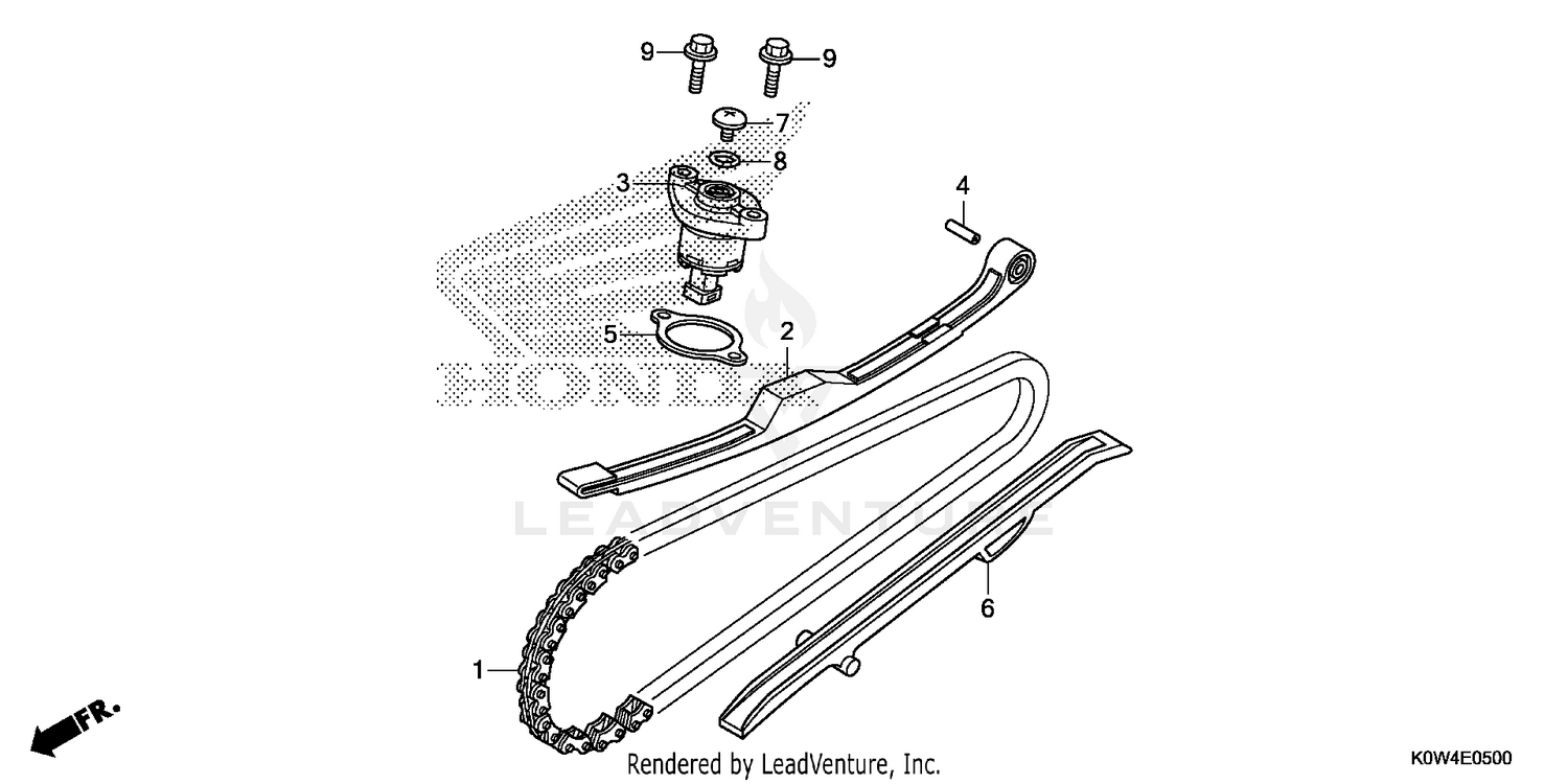 CAM CHAIN@TENSIONER