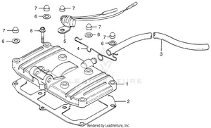 Cylinder Head Cover Schematic