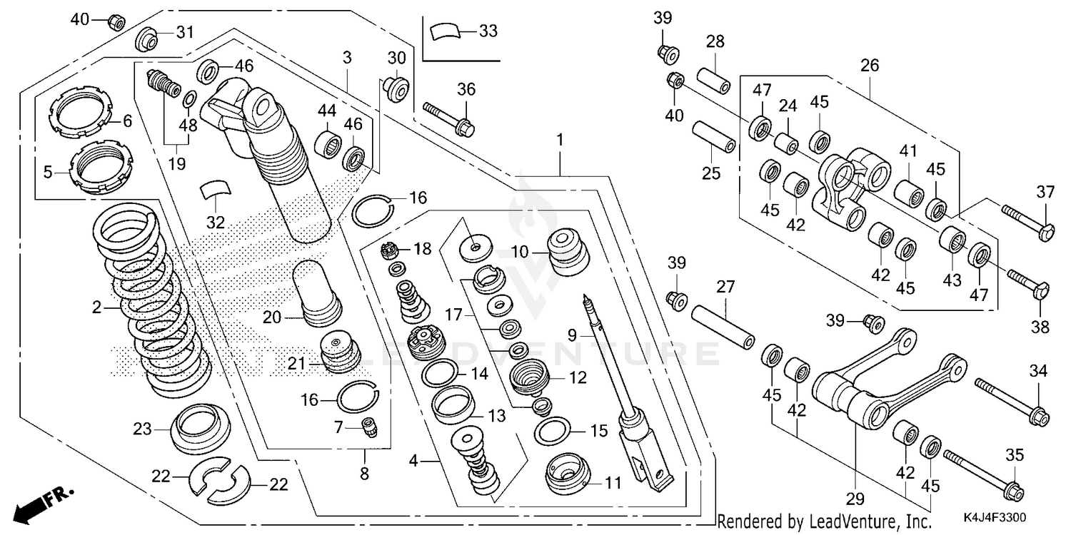 REAR SHOCK ABSORBER