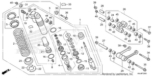 Rear Shock Absorber Schematic