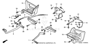 Pedal + Step + Splash Guard ('01-'05) Schematic
