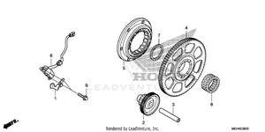 Pulse Generator + Starting Clutch Schematic