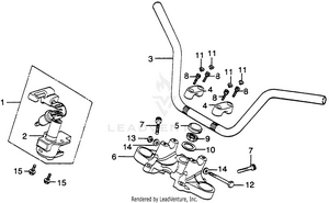 Handlebar + Key Set Schematic