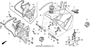 Fuel Tank 92-96 Schematic