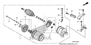 Starter Motor Schematic