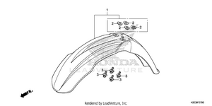 Front Fender Schematic
