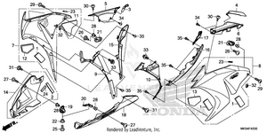 Middle Cowl Schematic