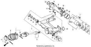 Swingarm 86,87 Schematic