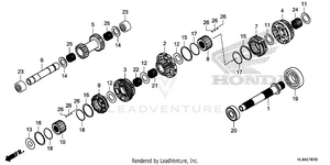 Final Drive Shaft Schematic