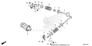 Camshaft@valve Schematic