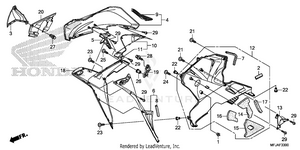 Lower Cowl (r.) Schematic