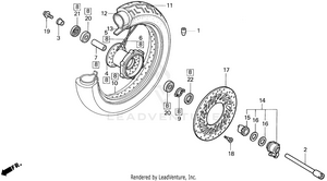Vt1100c2front Wheel Schematic