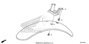 Front Fender Schematic