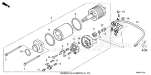 Starting Motor Schematic