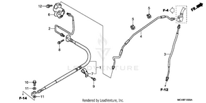 Brake Lines Schematic