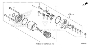 Starting Motor Schematic