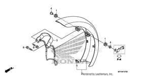 Front Fender Schematic