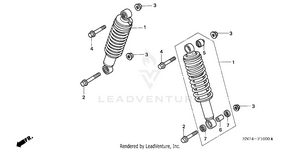 Front Shock Absorber Schematic