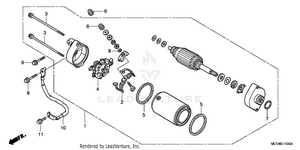 Starting Motor Schematic