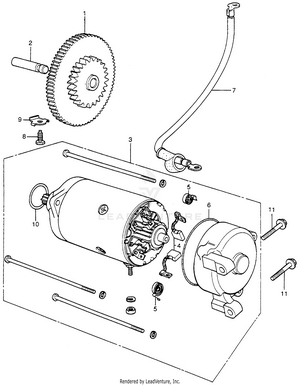 Starter Motor Schematic