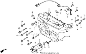 Transmission Cover Schematic