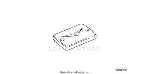 Chrome Billet Master Cylinder Cover Set (v) Schematic