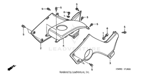 Body Cover ('02-'04) Schematic