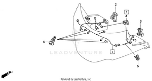 Fairing Sub Harness Schematic