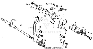 Gearshift Drum Schematic