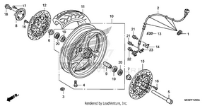 Front Wheel Schematic