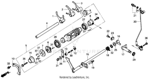 Gearshift Fork Schematic
